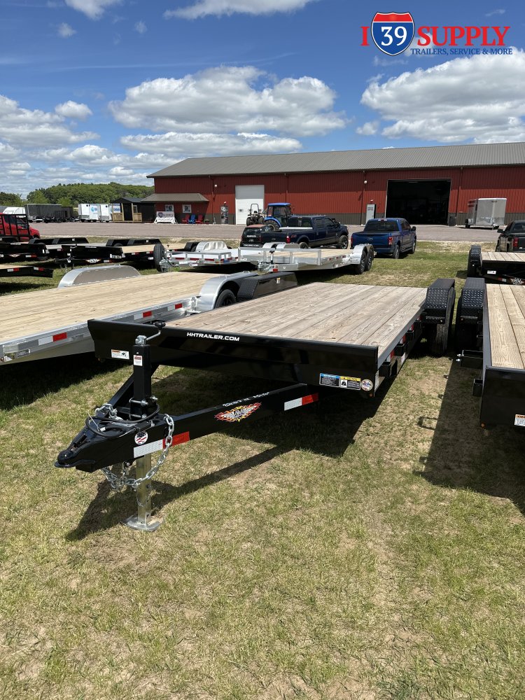 H&H 82x20 (18+2) Car Hauler Trailer, 10k JAYS