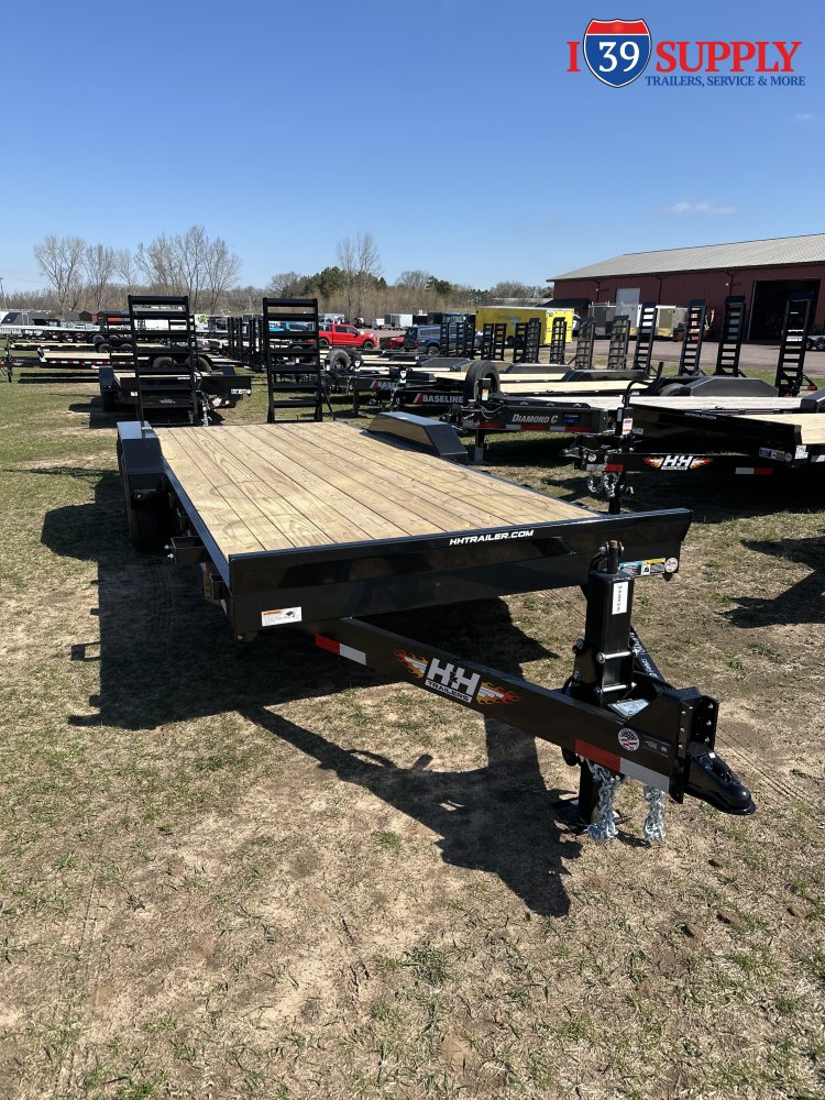 H&H 82x20 (18+2) Industrial Equipment Trailer, 14k