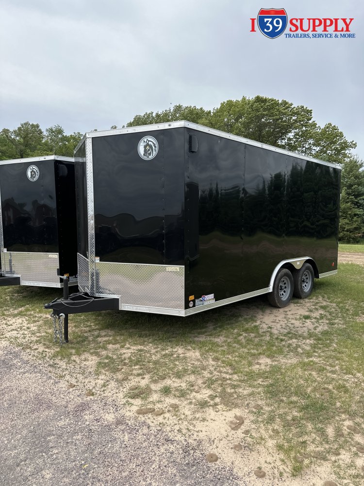 DHW 8.5x16 TA35 Darkhorse Enclosed Cargo