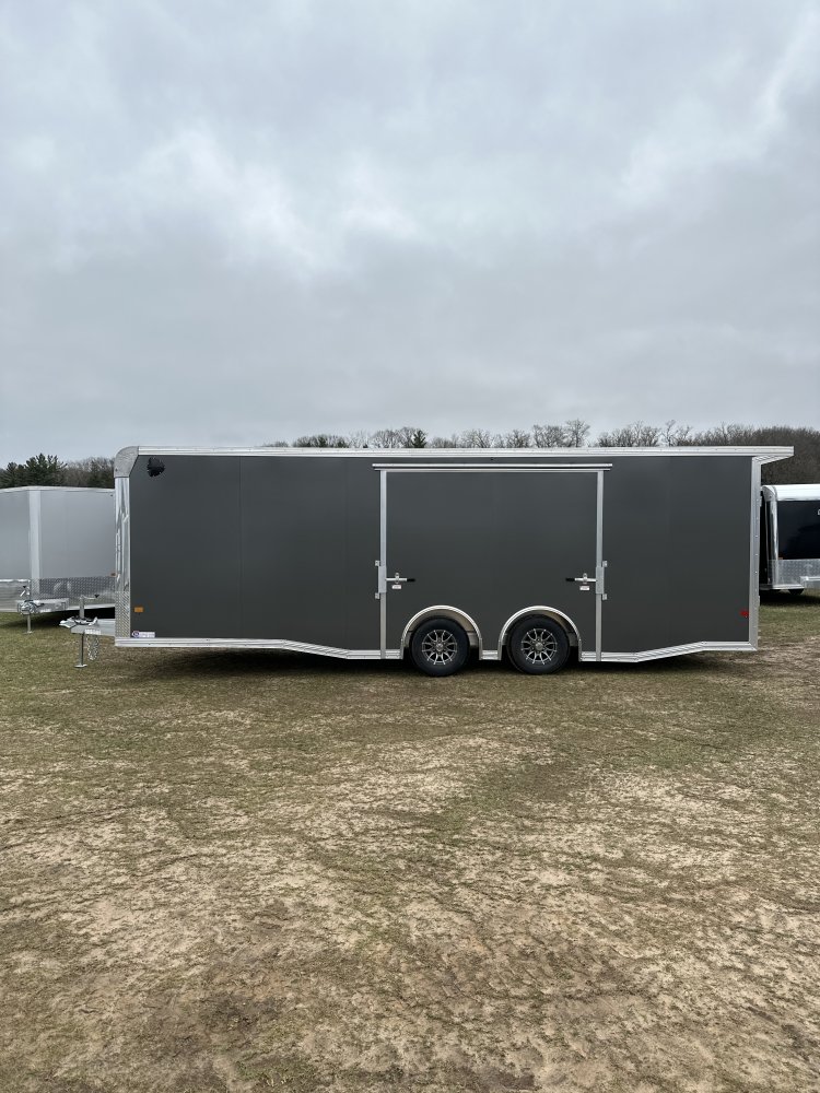 EZ Hauler 8.5x24 TA EZEC - Spread 5200# Torsion w/Escape Door