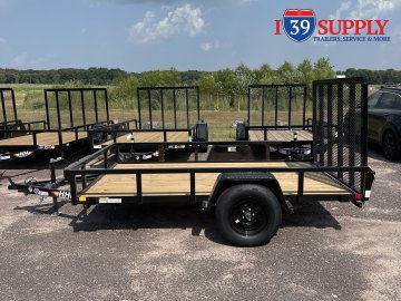 H&H 76x10 RS Utility Trailer, 3k