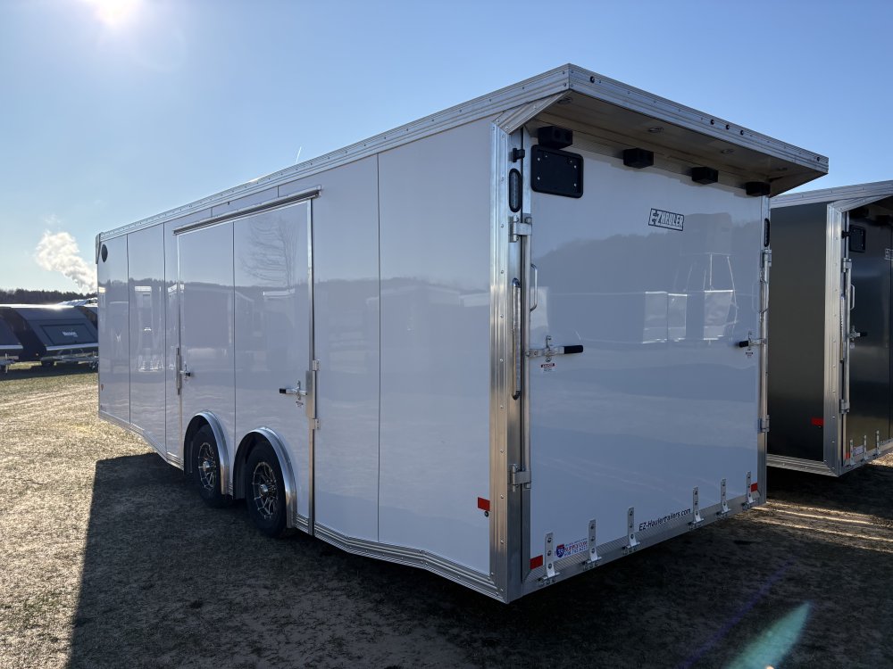 EZ Hauler 8.5x24 TA EZEC - Spread 5200# Torsion w/Escape Door