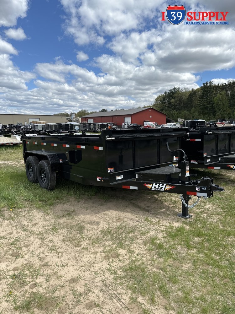 H&H 83x14 Industrial Standard Dump Trailer, 14k