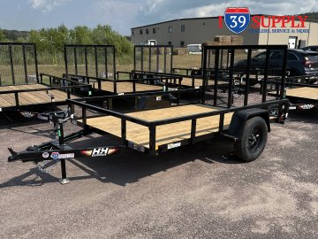 H&H 76x10 RS Utility Trailer, 3k