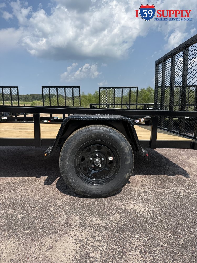 H&H 76x10 RS Utility Trailer, 3k