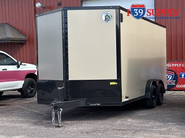DHW 7.5x16 TA35 Darkhorse Enclosed Cargo Blackout Package