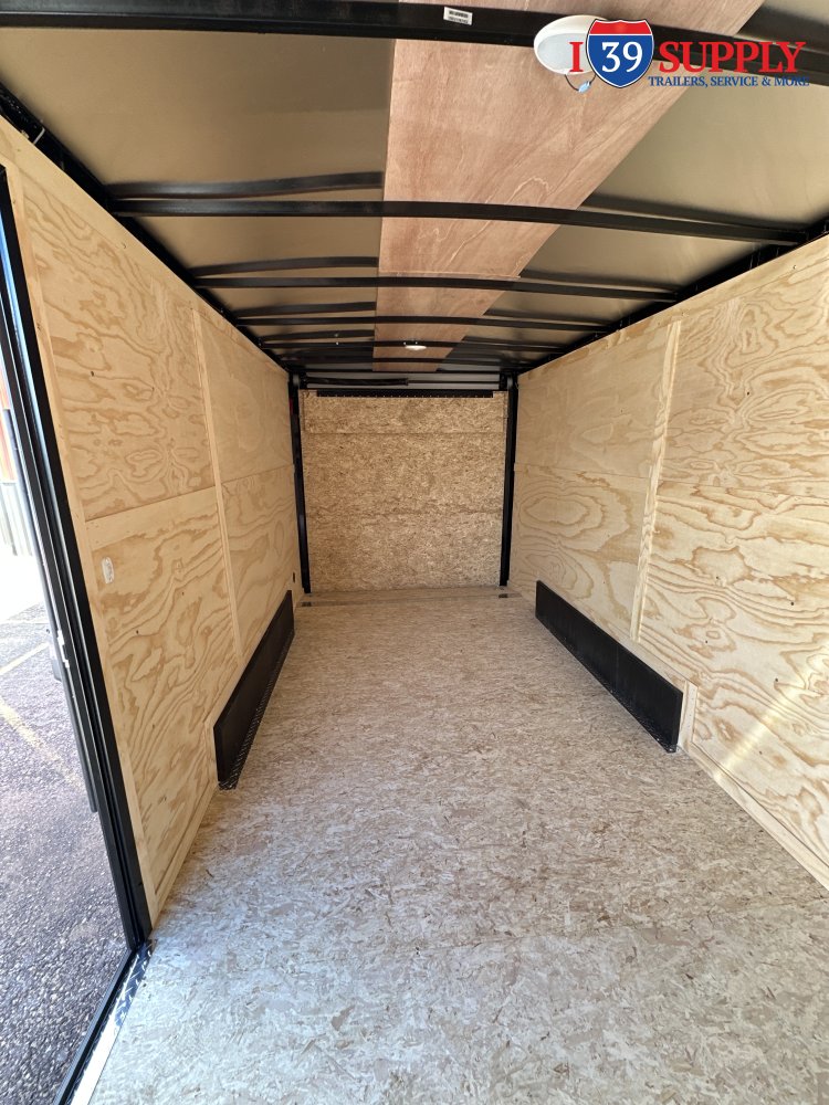 DHW 7.5x16 TA35 Darkhorse Enclosed Cargo Blackout Package