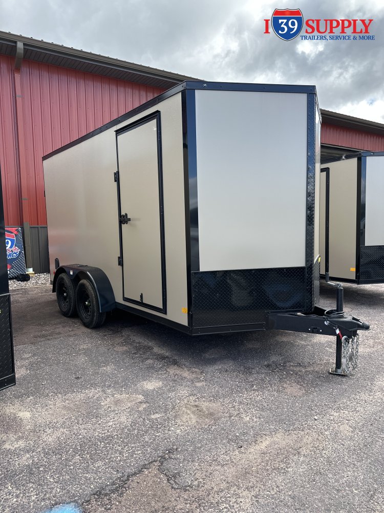 DHW 7x14 TA35 Darkhorse Enclosed Cargo Blackout Package