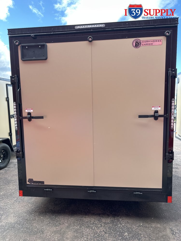 DHW 7x14 TA35 Darkhorse Enclosed Cargo Blackout Package