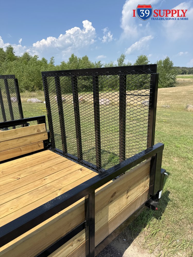 H&H 76x12 WS Utility Trailer, 3k