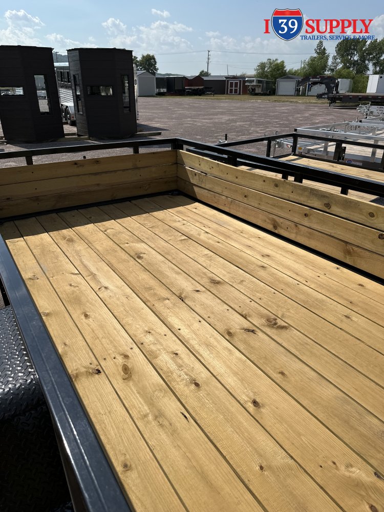 H&H 76x12 WS Utility Trailer, 3k