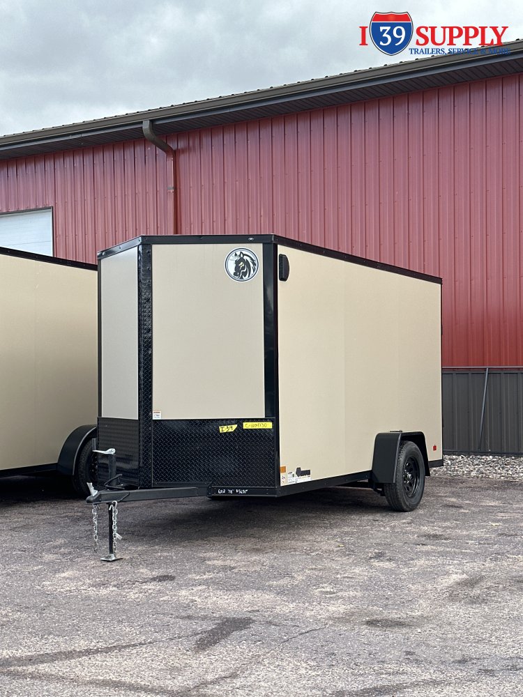 DHW 6x12 SA Darkhorse Enclosed Cargo Blackout Package