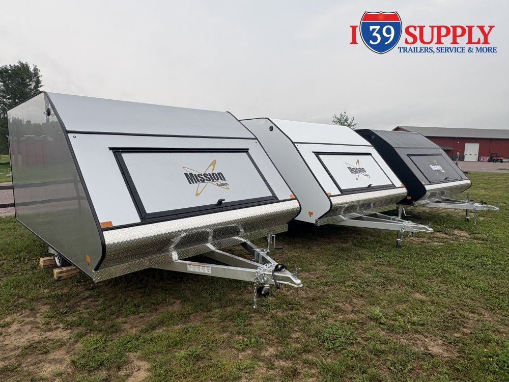 Mission 101x12 Crossover Snowmobile Trailer