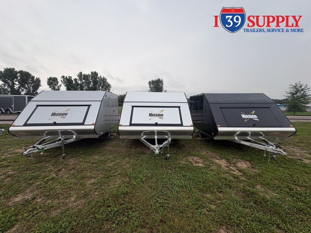 Mission 101x12 Crossover Snowmobile Trailer
