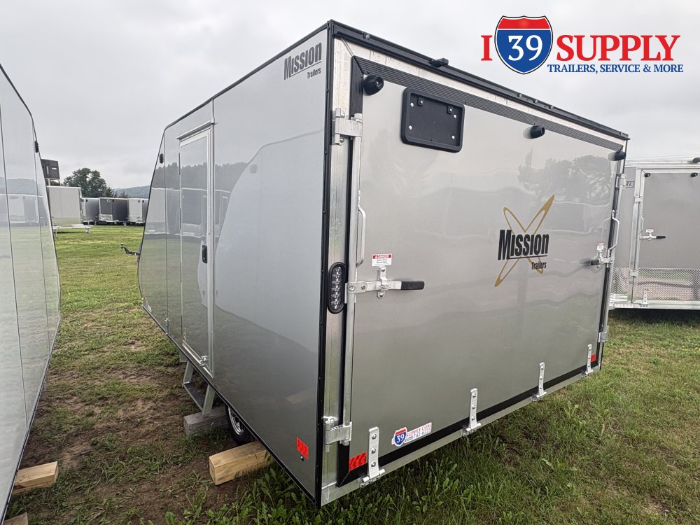 Mission 101x12 Crossover Snowmobile Trailer