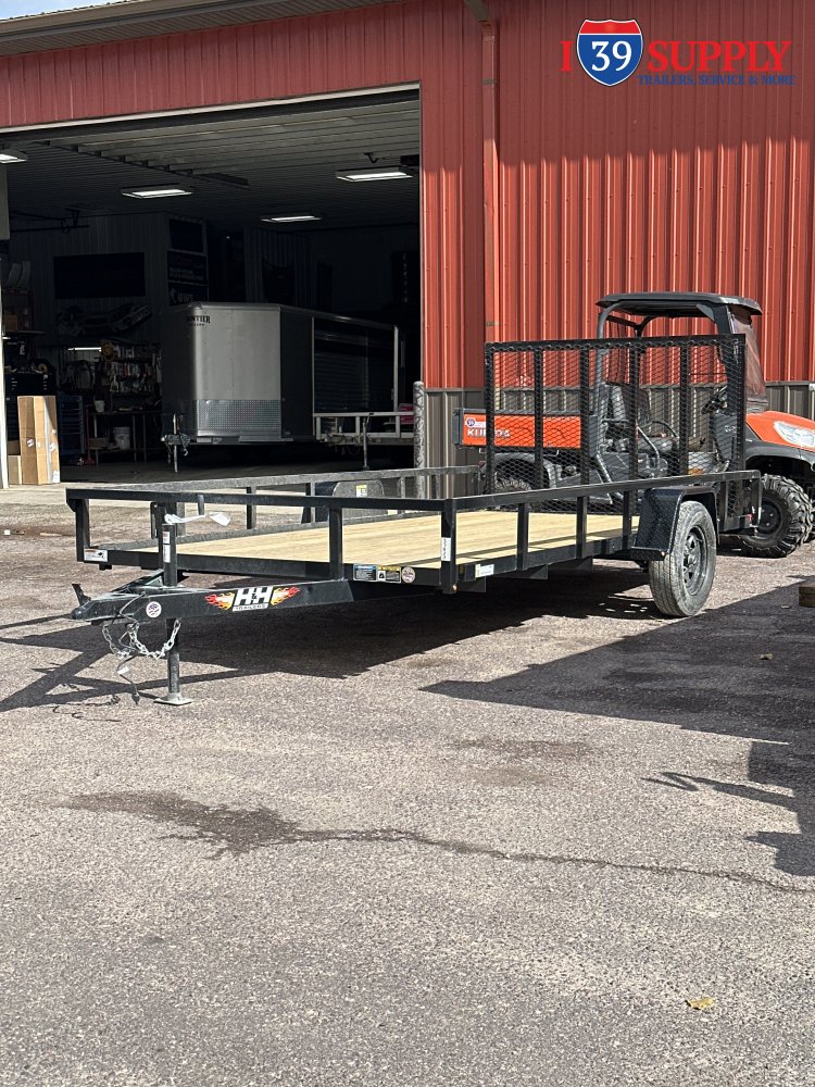 H&H 82x14 RS Utility Trailer, 3k