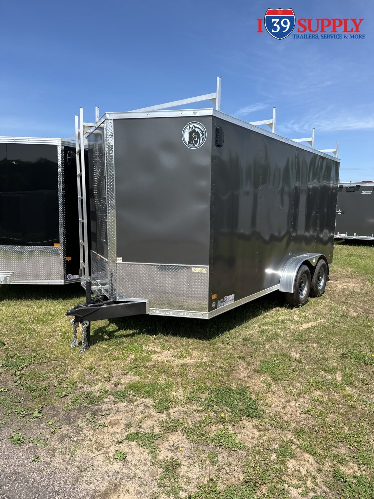 DHW 7x16 TA52 Handyman Darkhorse Enclosed Cargo