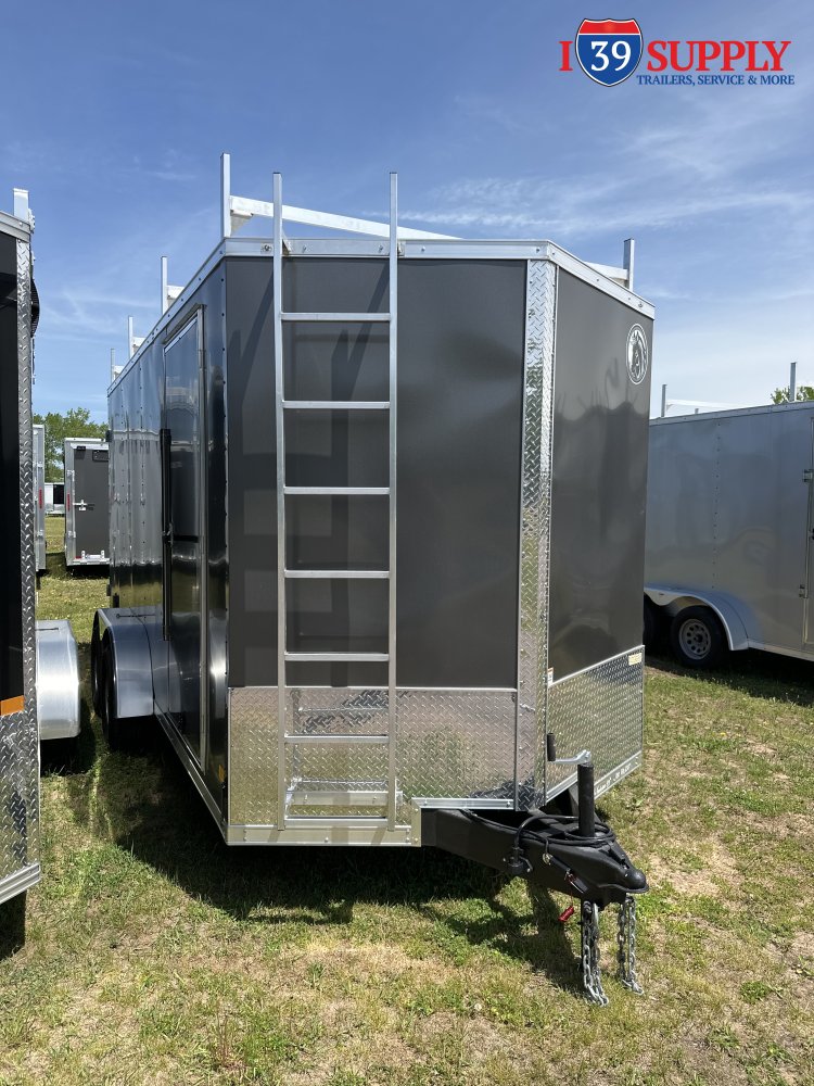 DHW 7x16 TA52 Handyman Darkhorse Enclosed Cargo