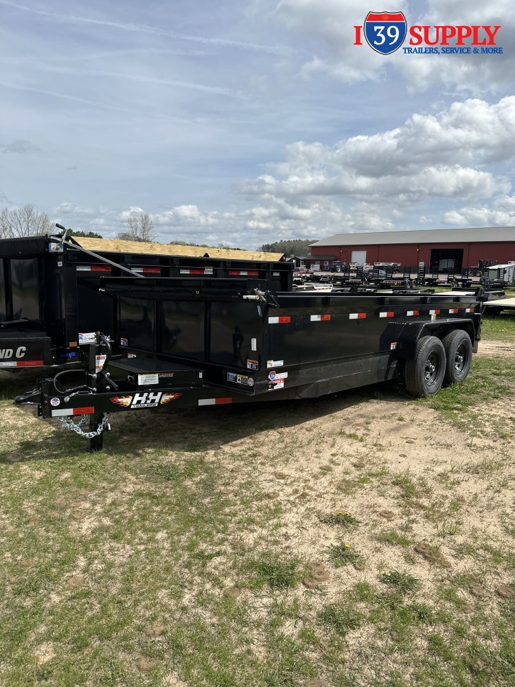 H&H 83x16 Industrial Standard Dump Trailer, 14k