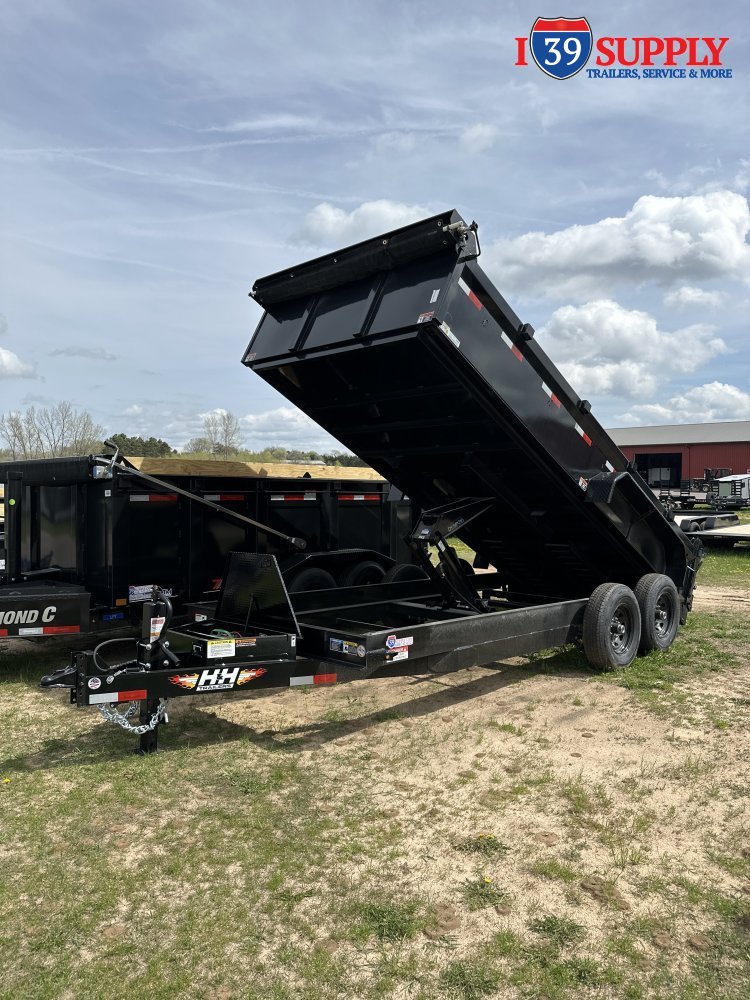 H&H 83x16 Industrial Standard Dump Trailer, 14k