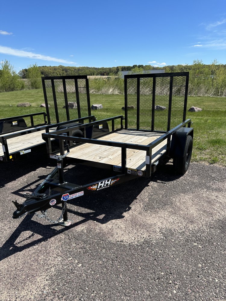 Rail Side Utility - Steel Frame - Single Axle