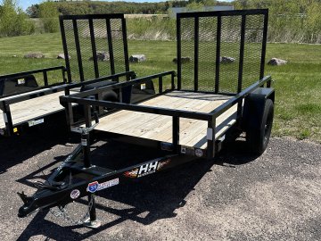 Rail Side Utility - Steel Frame - Single Axle