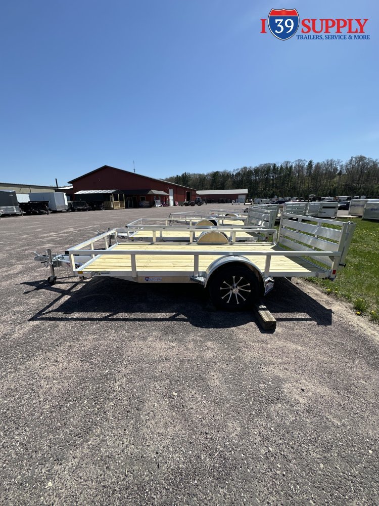 Rail Side Utility - Aluminum Frame - Single Axle