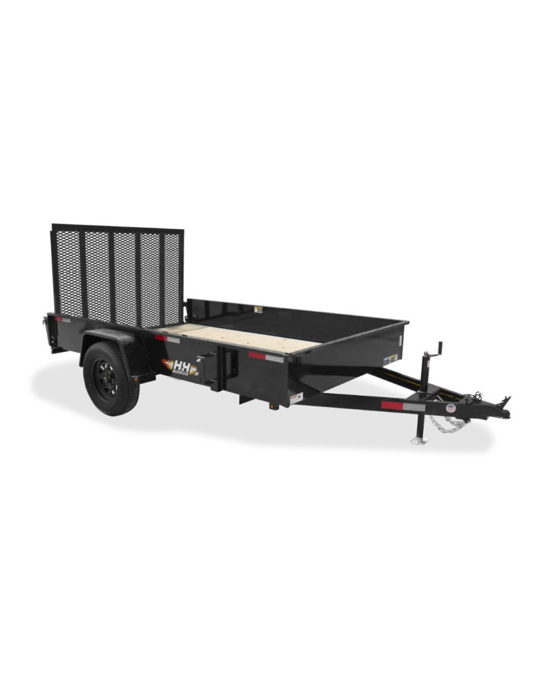 Solid Side Utility - Steel Frame - Single Axle