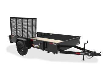 Solid Side Utility - Steel Frame - Single Axle