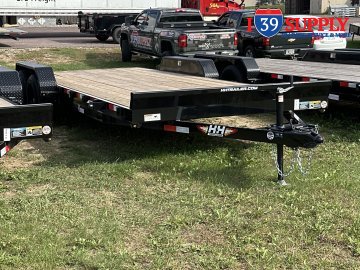 H&H 82x20 (18+2) Car Hauler Trailer, 7k