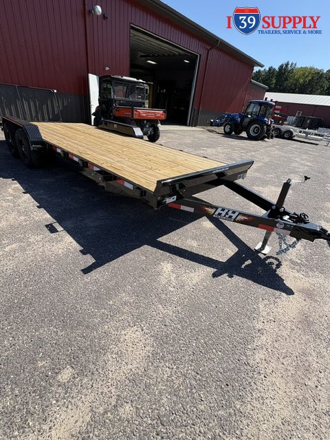 H&H 82x20 (18+2) Car Hauler Trailer, 10k