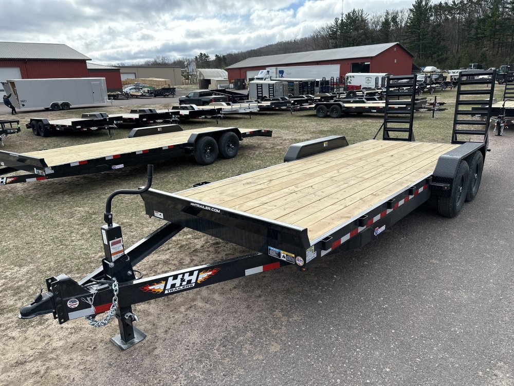 H&H 82x18+2 Industrial Equipment Trailer, 14k