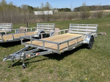 Rail Side Utility - Aluminum Frame - Single Axle