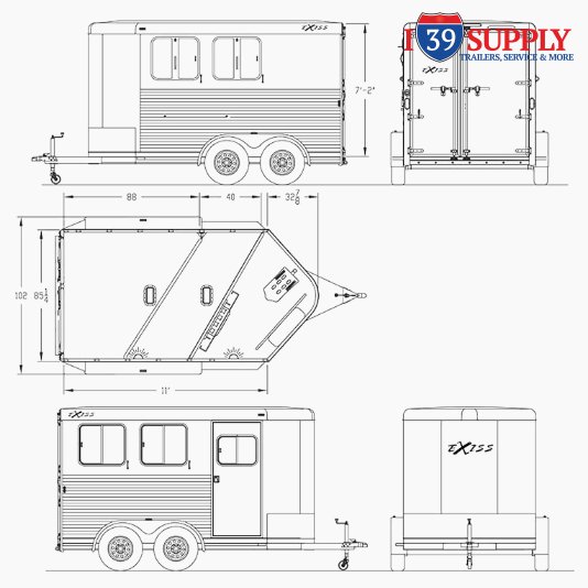 Exiss Express 2H Slant BP - XT