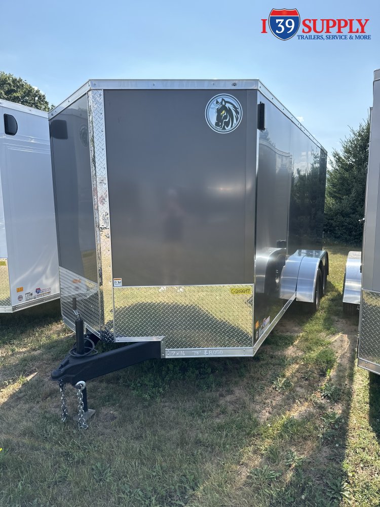 DHW 7x16 TA35 Darkhorse Enclosed Cargo