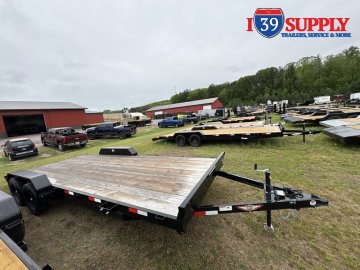 H&H 82x20 (18+2) Car Hauler Trailer, 7k