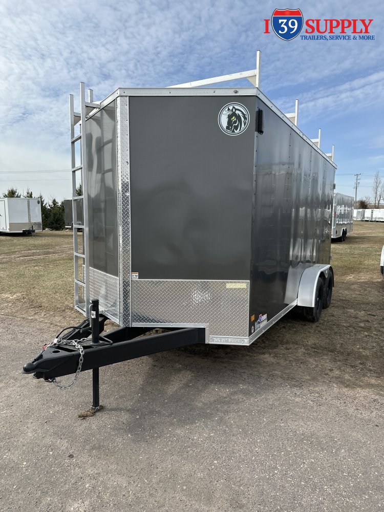 DHW 7x16 TA35 Handyman Darkhorse Enclosed Cargo