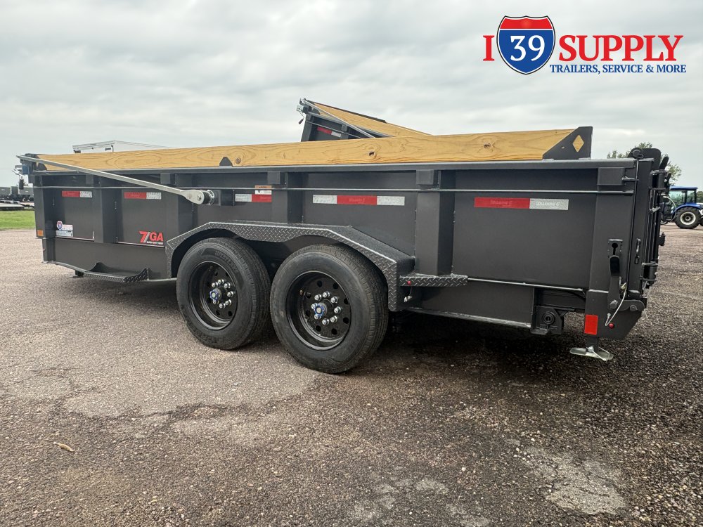 Diamond C LPT 208 16x81 Low Pro Telescopic Dump Trailer