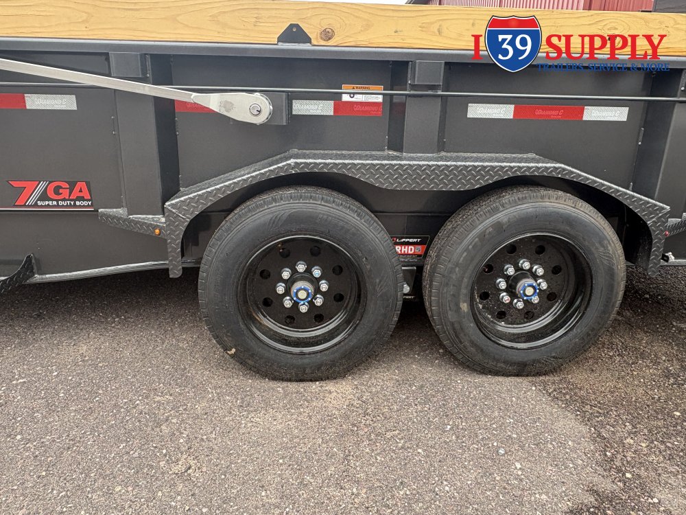 Diamond C LPT 208 16x81 Low Pro Telescopic Dump Trailer