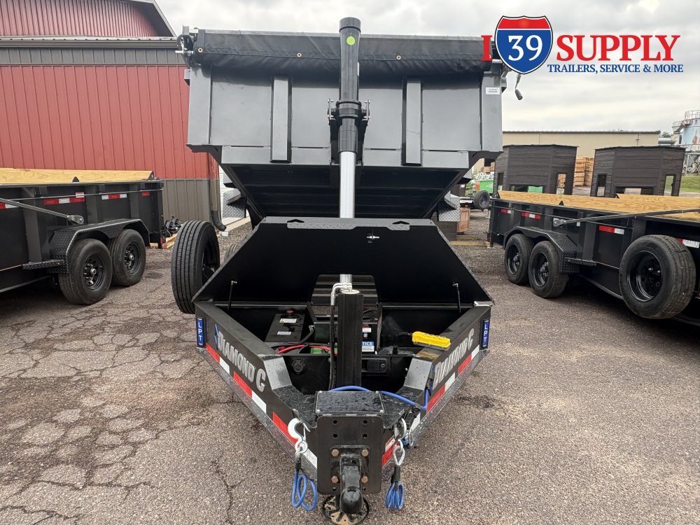 Diamond C LPT 208 14x81 Low Pro Telescopic Dump Trailer
