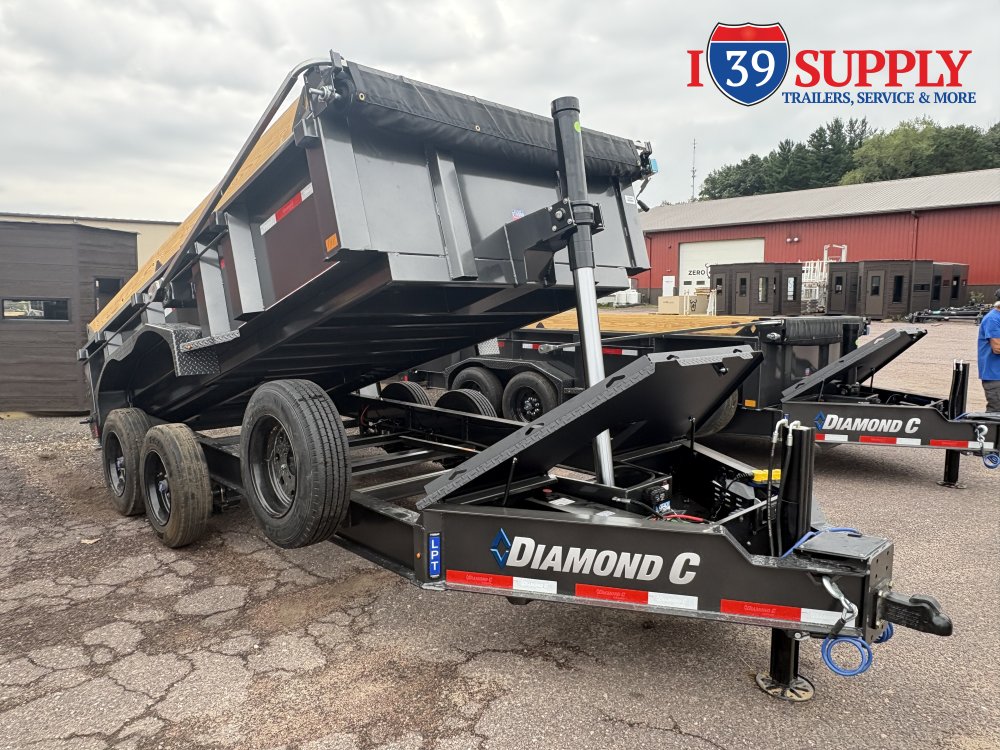 Diamond C LPT 208 14x81 Low Pro Telescopic Dump Trailer