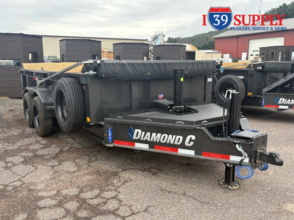 Diamond C LPT 208 14x81 Low Pro Telescopic Dump Trailer