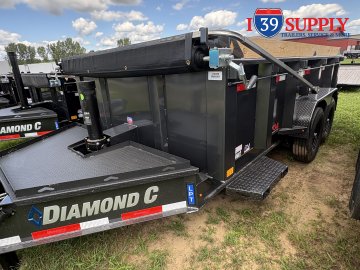 LPT 207 14x82 Low Pro Telescopic Dump Trailer 32" sides