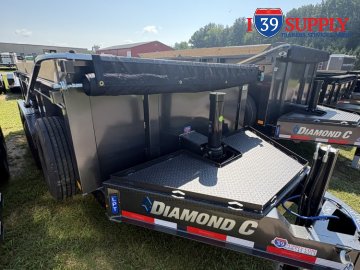 Diamond C LPT 207 14x82 Low Pro Telescopic Dump Trailer