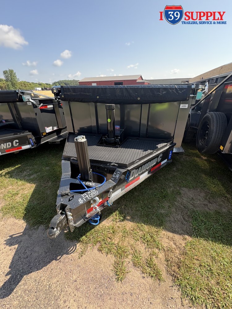 Diamond C LPT 207 14x82 Low Pro Telescopic Dump Trailer