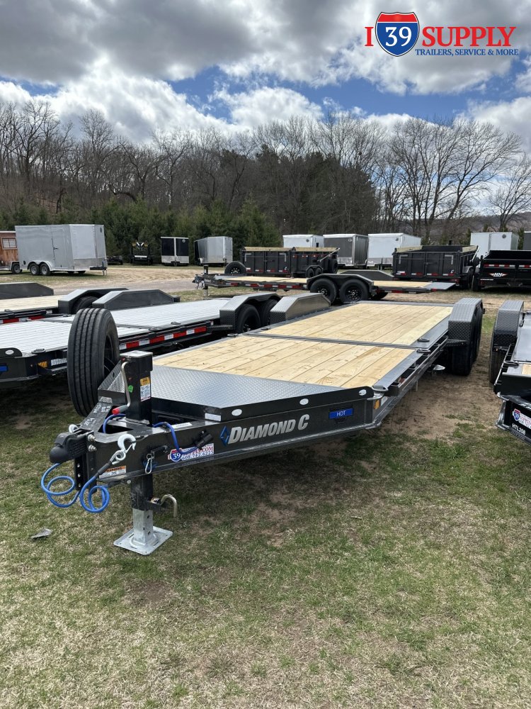 Diamond C 82x20 HDT207 Equipment Trailer, 15.5k