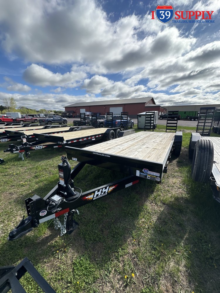 H&H 82X20+2 INDUSTRIAL EQUIPMENT TRAILER 14K,