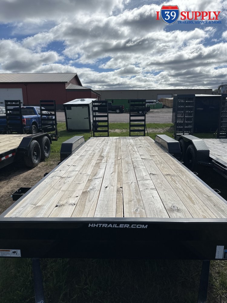 H&H 82X20+2 INDUSTRIAL EQUIPMENT TRAILER 14K,