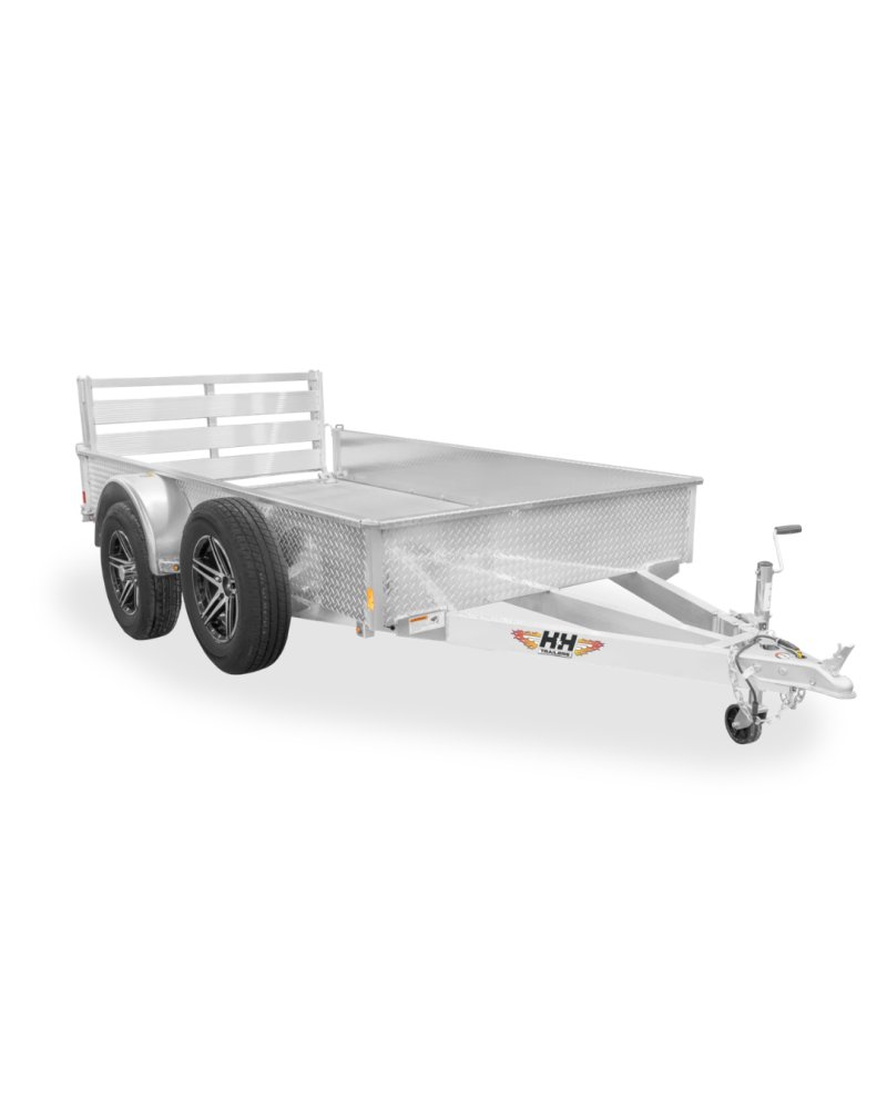 Solid Side Utility - Aluminum Frame - Single Axle