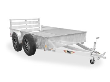 Solid Side Utility - Aluminum Frame - Single Axle